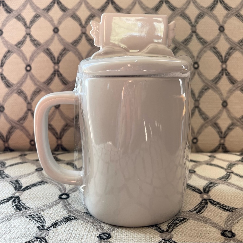 Rae Dunn Love Letters Mug with Topper - Picture 2 of 4
